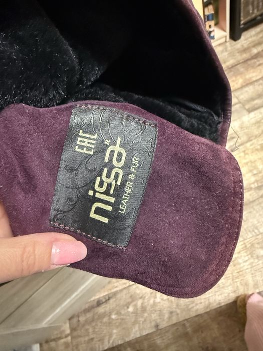 Дублянка овчина ефект омбре