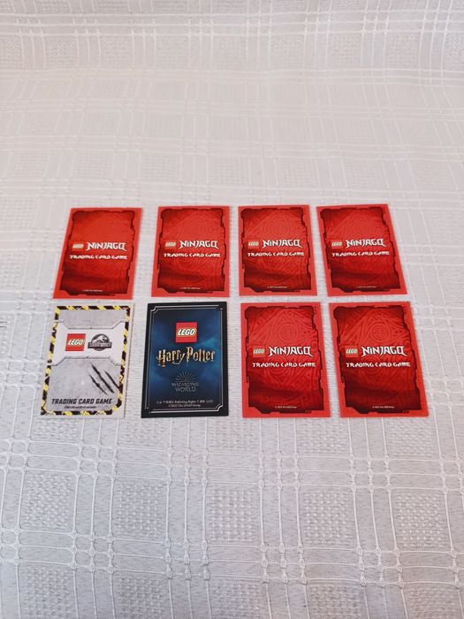 Karty LEGO Ninjago, 8 sztuk, jak nowe