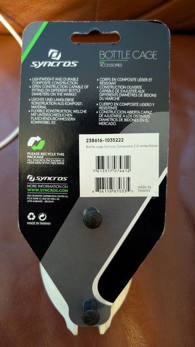 Bidon Scott + Koszyk Syncros