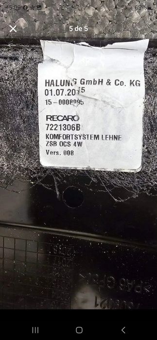 Vendo interior em pele mercedes c63  (mesmo pele) nao pele sintética