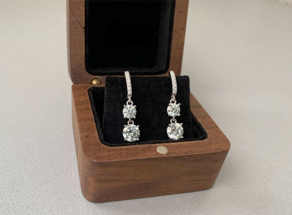 Муасаніт конкурент діамантів білі муасаніти 0.3-2 ct муассанит