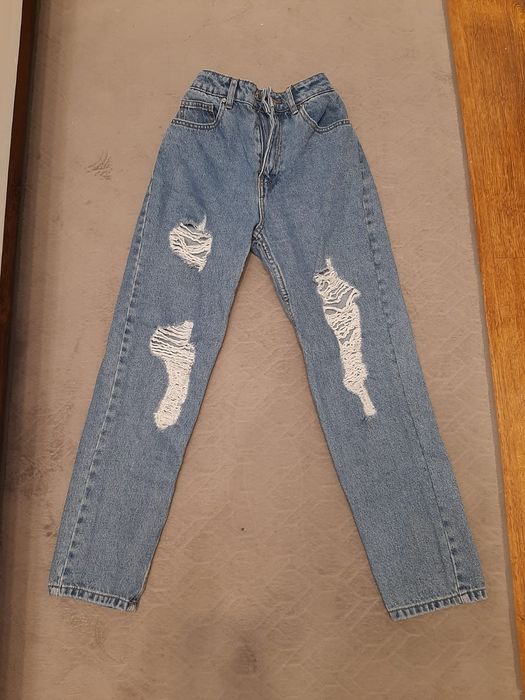 Spodnie jeansowe Cropp S