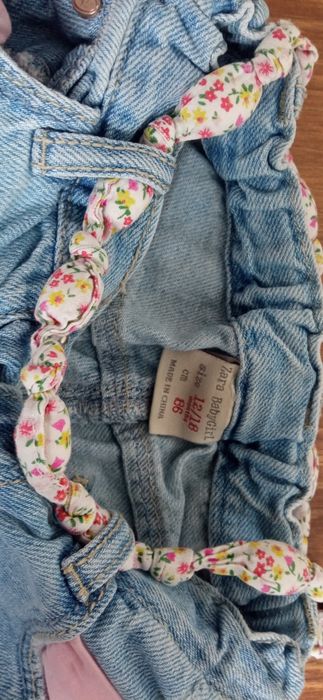 Spodnie dziewczęce 86 Zara baby girl jeansy