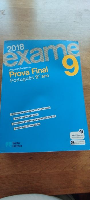 Livro Preparação para a prova final Português 9°ano