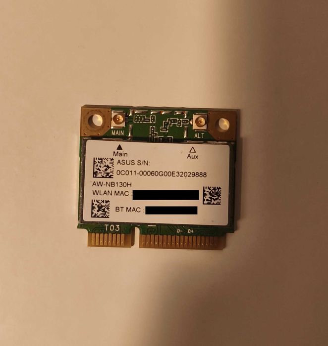 Placa Wi-Fi p/ Portátil