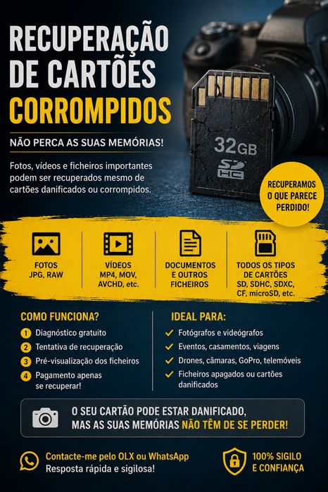 Recuperacaão de Cartoes de Memoria