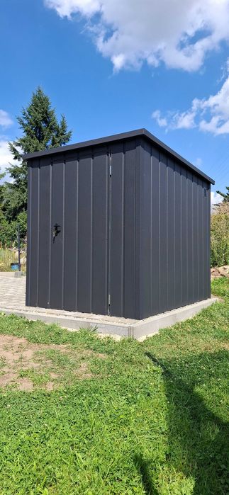 NOWY Domek narzędziowy 1,7x2,3m | Garaż blaszany, szopa ogrodowa, schowek