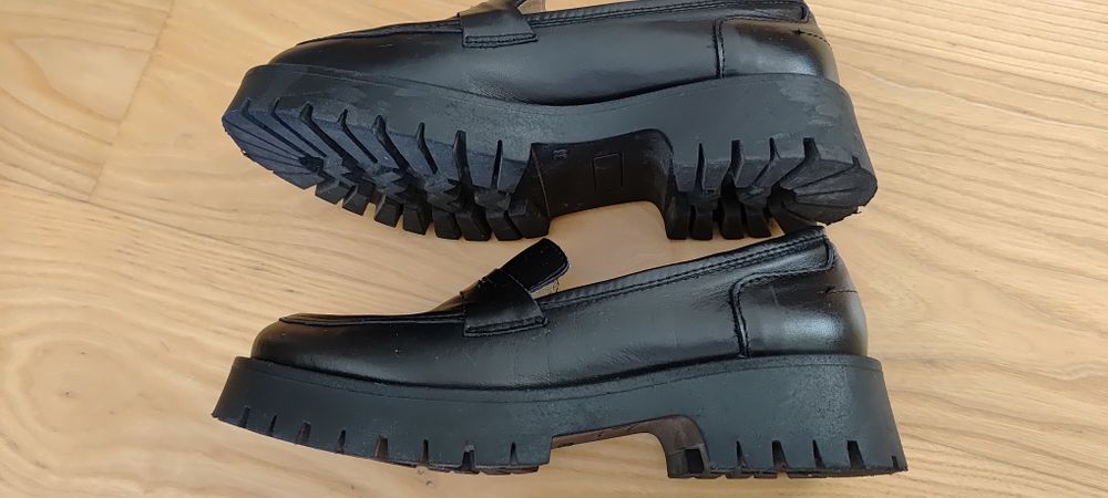 Skórzane mokasyny dolce pietro