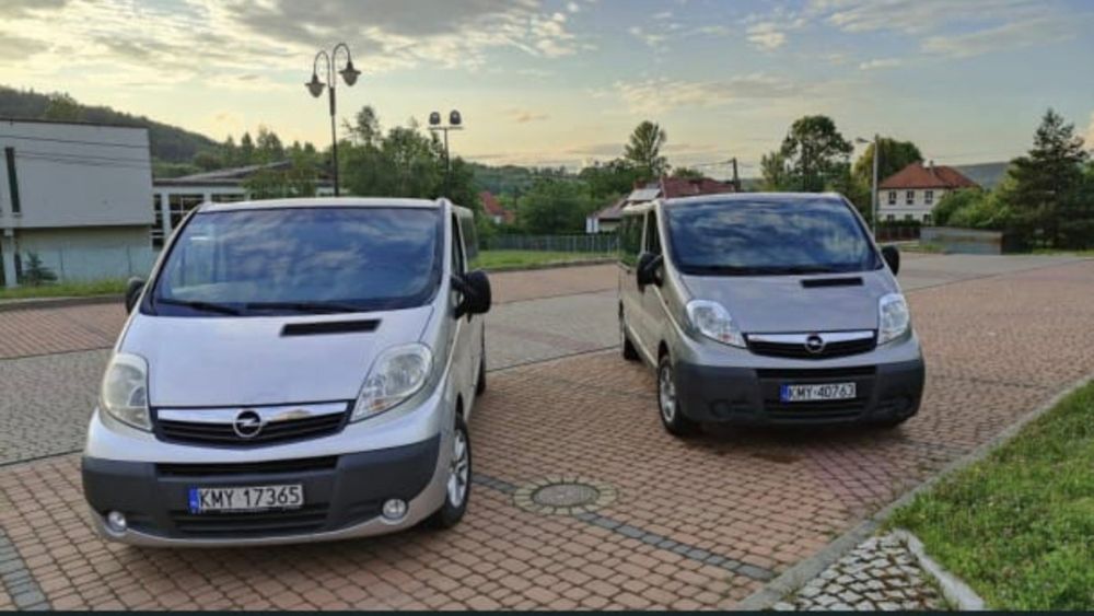Wynajem bus auto Opel Vivaro Long 9 osobowy wakacje ferie wesela imrezy wolny termin