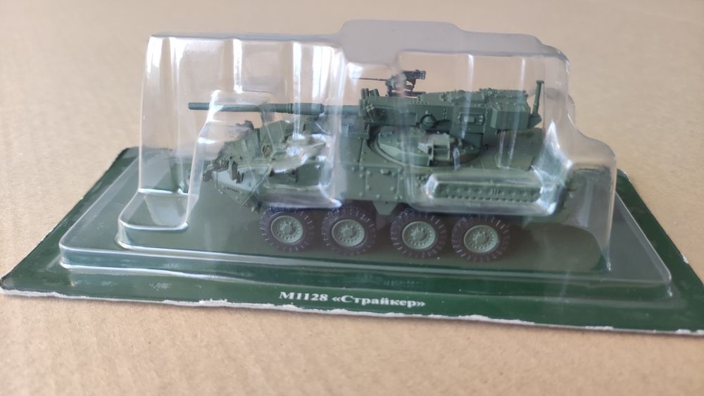 Модель M1128 Stryker Страйкер Боевые машины мира DeAgostini