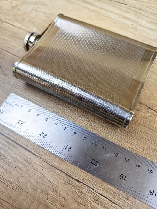 Фляга для напитков 6 oz (180 мл) из нержавеющей стали, новая