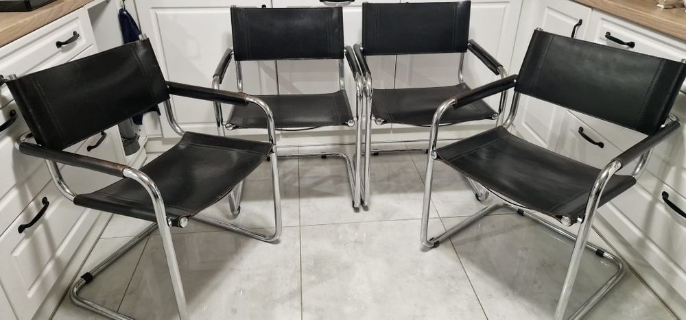 Krzesła w stylu BAUHAUS  Włoskie