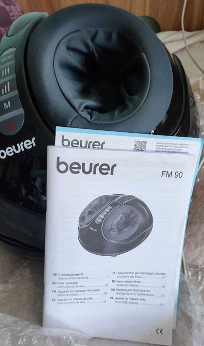 Масажер для ніг Beurer. Оригінал. Тестований, без упаковки