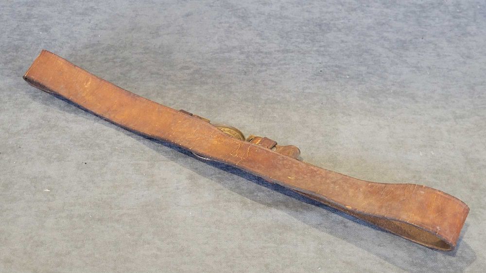 Skórzany pasek Harcerski.