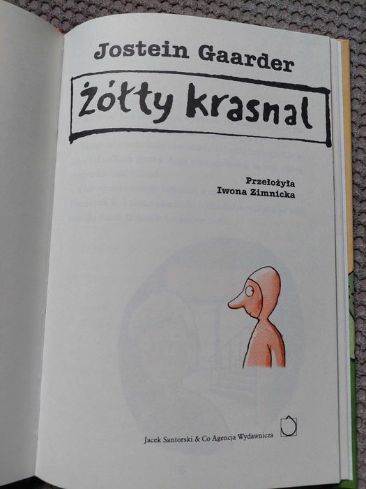 "Żółty krasnal" Jostein Gaarder