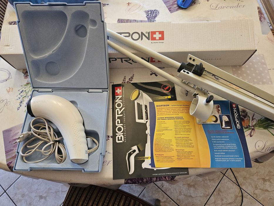 Lampa Bioptron Compact III ze statywem firmy Zepter-gwarancja
