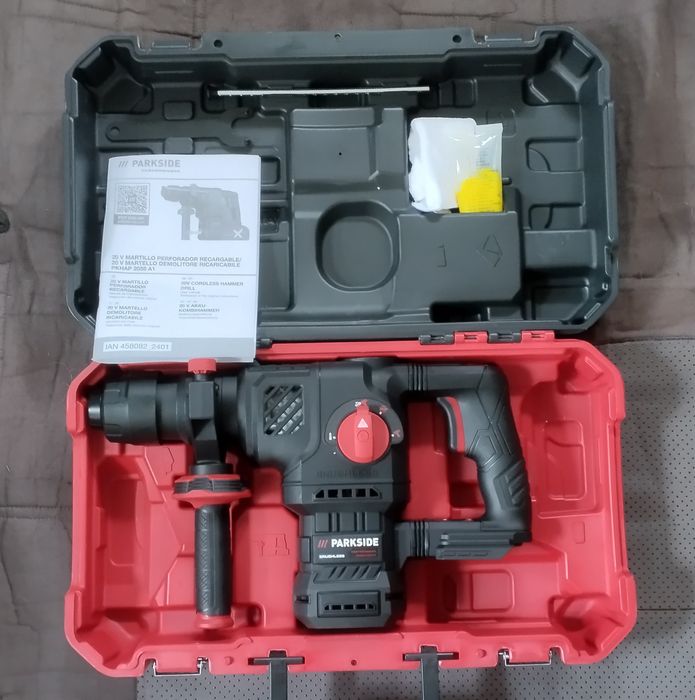 Martelo perfurador de 5,8 joules Parkside Performance a bateria 20V