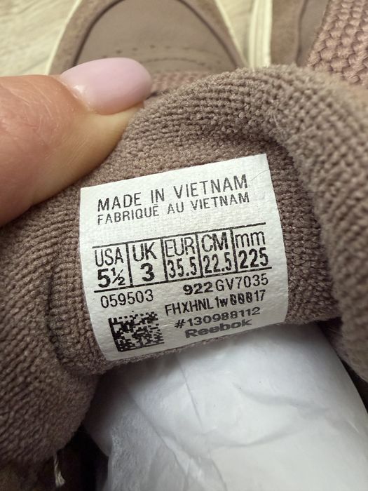 кросівки Reebok, 35.5 розмір