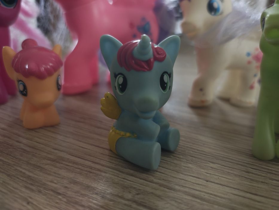 Kucyki 6 sztuk dla dziewczynki