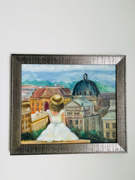 Картина Чарівний Львів холст масло 60х70