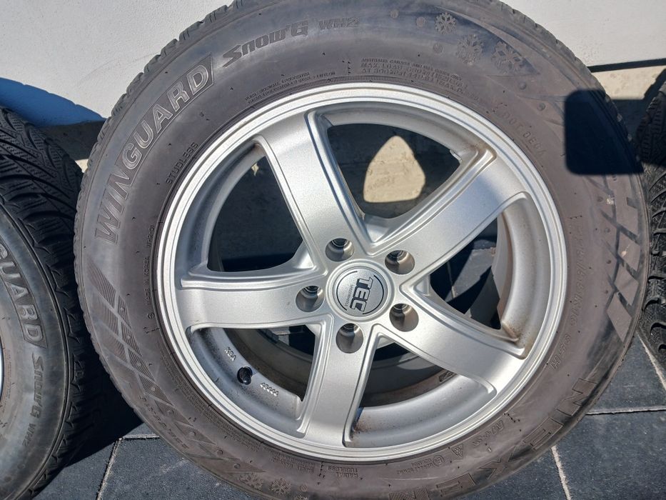 Диски з ризиною r 16 5×112 ET 48.   4шт