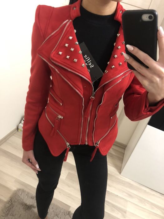 Kurtka czerwona Valentino