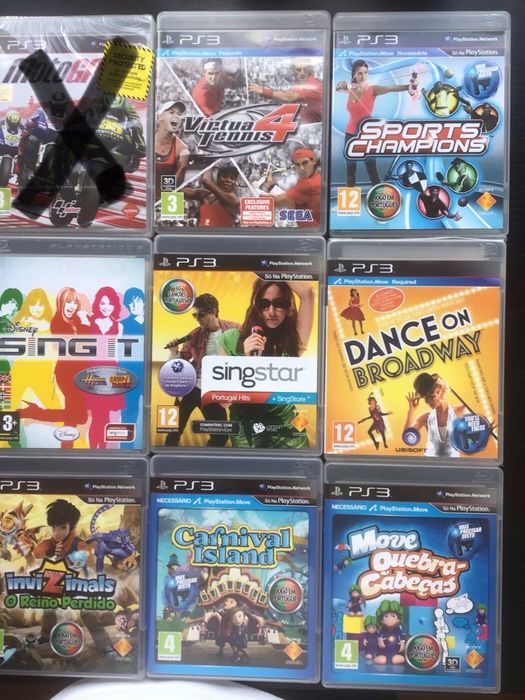 Jogos Ps3 em excelente estado