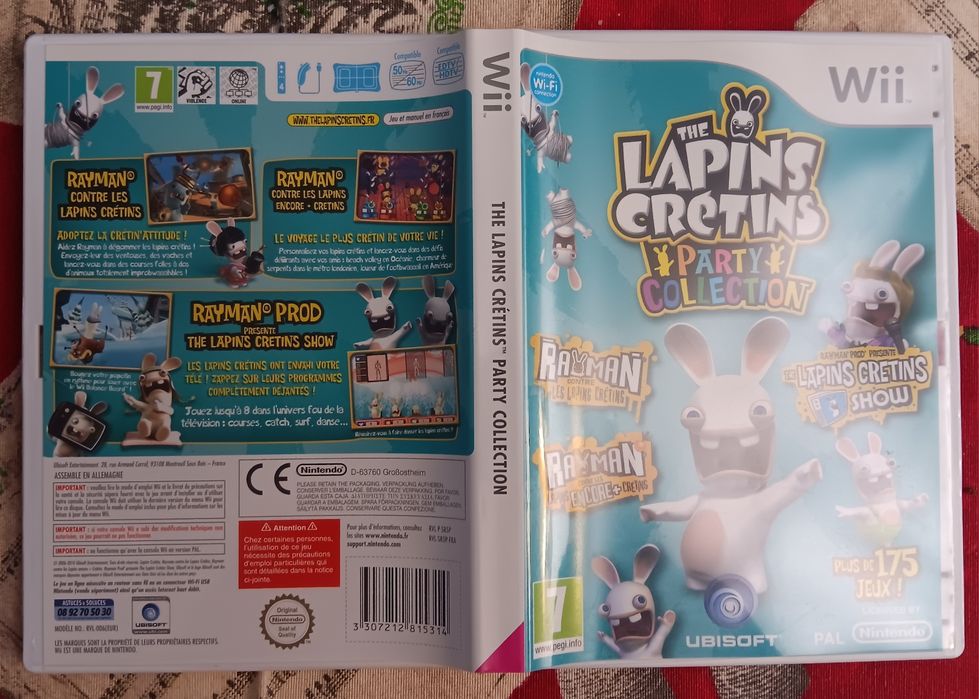 The Lapins Cretins Party Collection Nintendo Wii