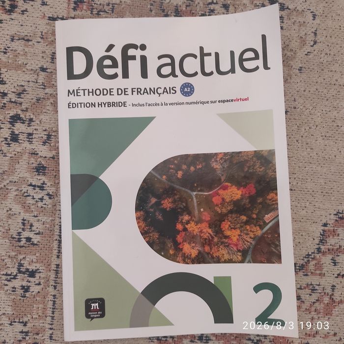 Defi Actuel 2 Methods de Français A2, dostęp do espacevirtuel