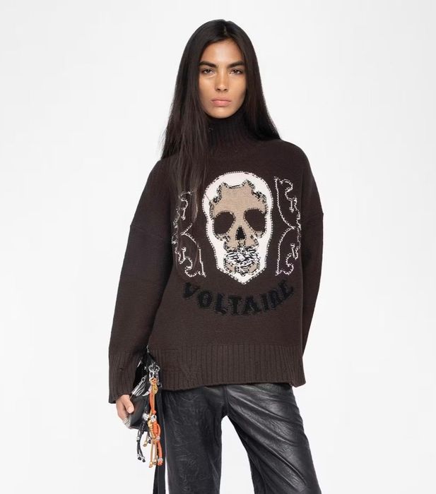 Свитер коричневый Zadig & Voltaire