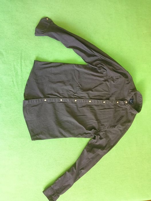 Рубашка сорочка джинсова катонова на хлопця розмір М