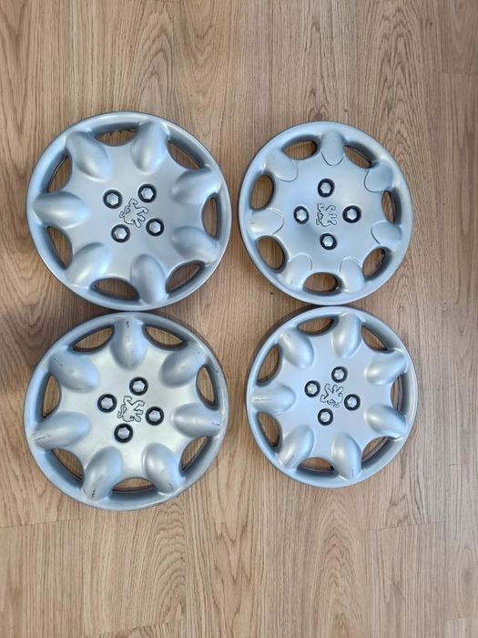 4 tampões roda jante 13 Peugeot