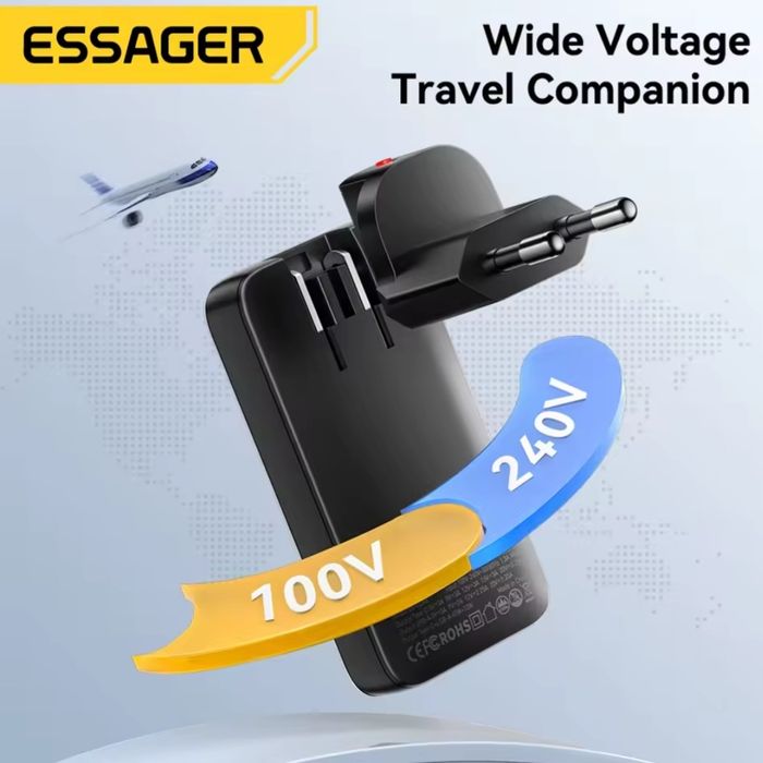 Essager 65W ( ультратонкий  )блочок  швидкісної зарядки