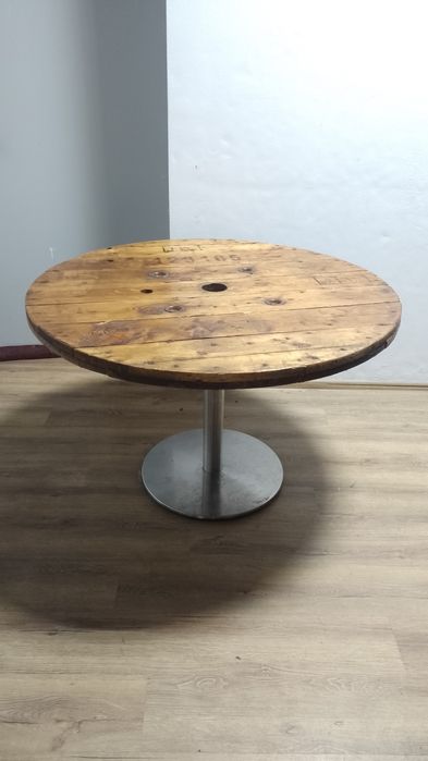 Stół okrągły loft industrial