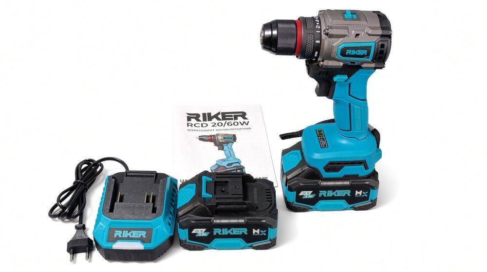 Шуруповерт акумуляторний RCD 20/60W RIKER