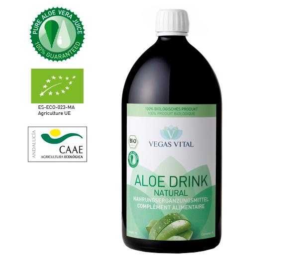 Aloe Vera Natural - Graviola e Cistus com Mel e Urtiga