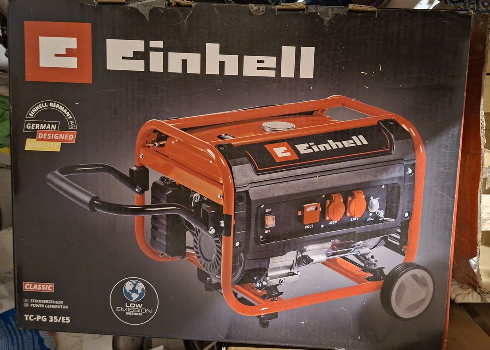 бензиновий генератор Einhell TC-PG 35/E5