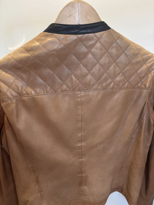 Casaco Senhora Pele - Massimo Dutti - Camel