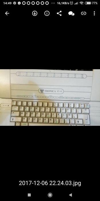 Máquina de escrever