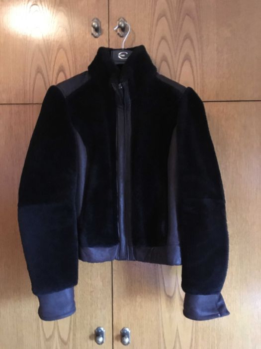 Casaco Caramelo - pele carneiro