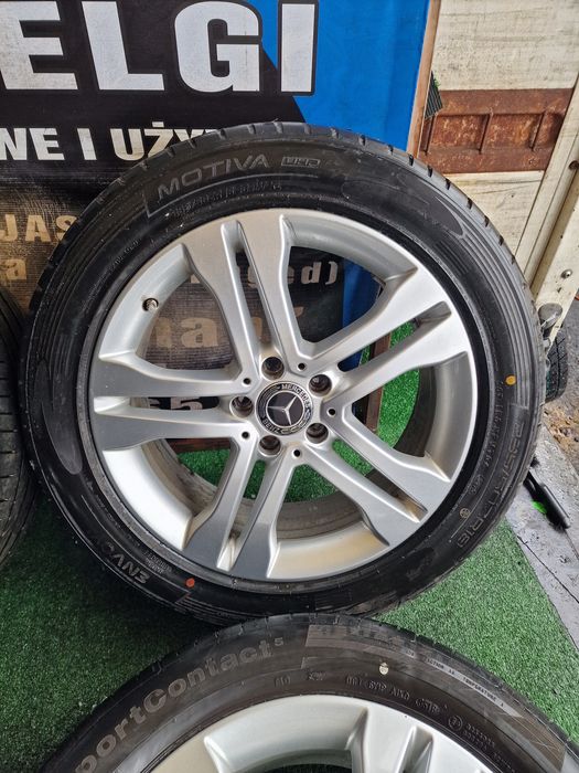 Koła letnie 18 5×112 Mercedes GLA Klasa S  GLK Orginał 8.2mm jak Nowe