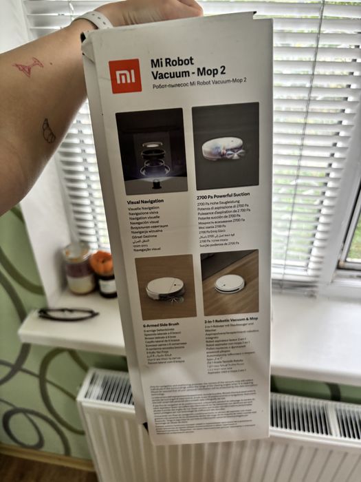 Робот-пилосос миючий Xiaomi Mi Robot Vacuum-Mop 2 EU