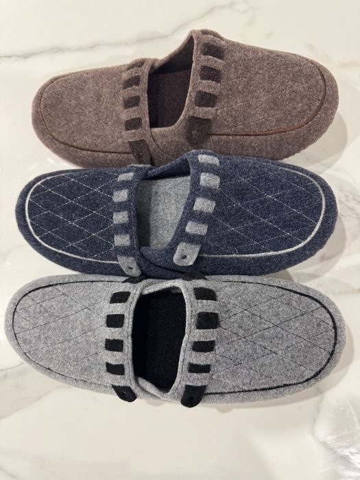 Капці чоловічі  домашні  з повсті.