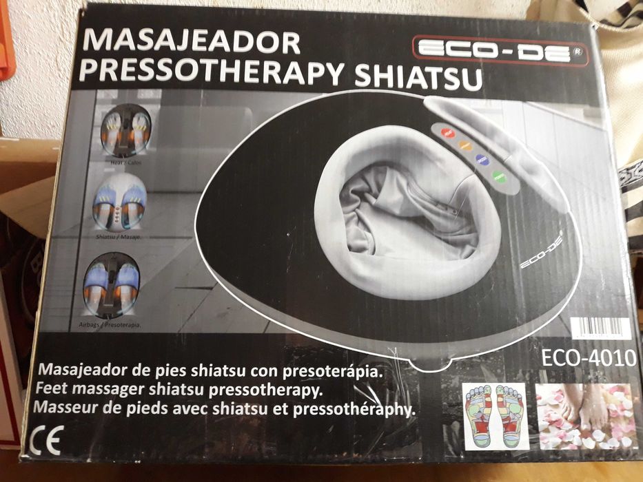 Masajeador Pressotherapy Shiatsu (impecável) Eco 4010