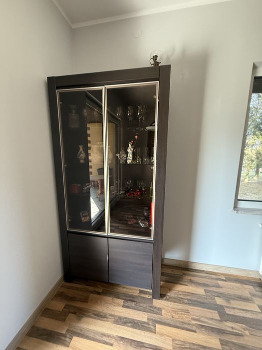 Kredens Szafa Black Red White