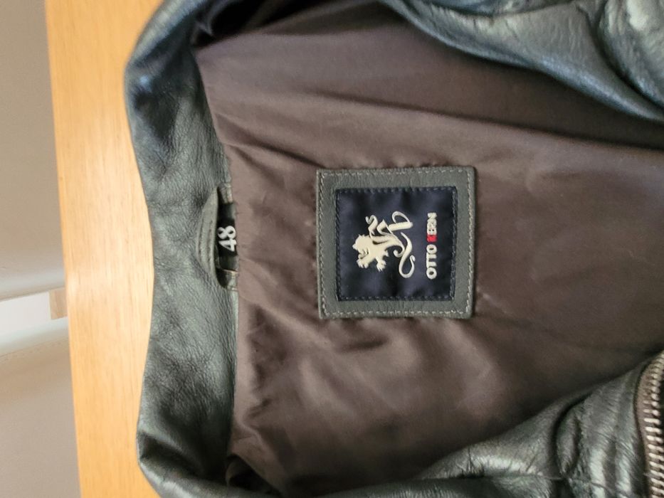 Kurtka skórzana męska