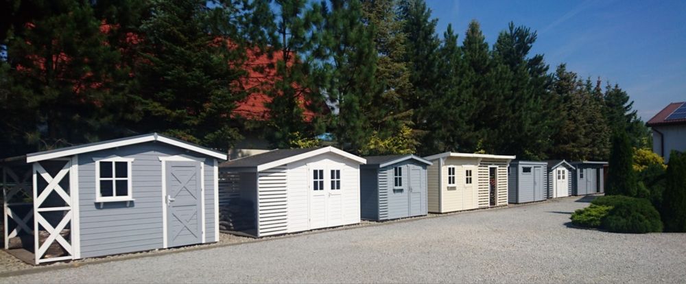 Domek narzędziowy ogrodowy drewniany