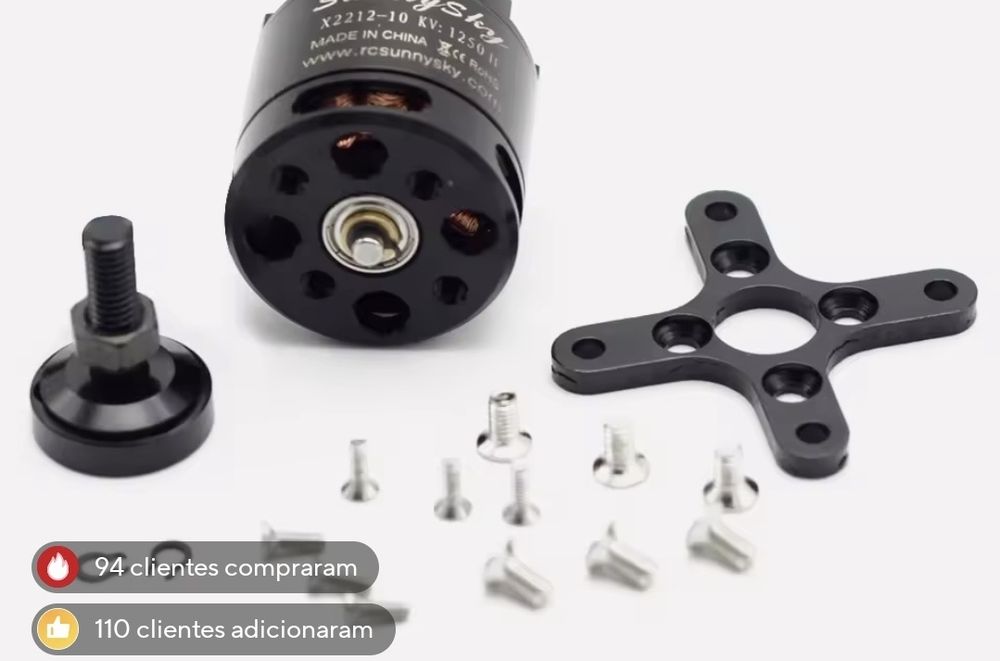 Motor 1250KV Sunsky