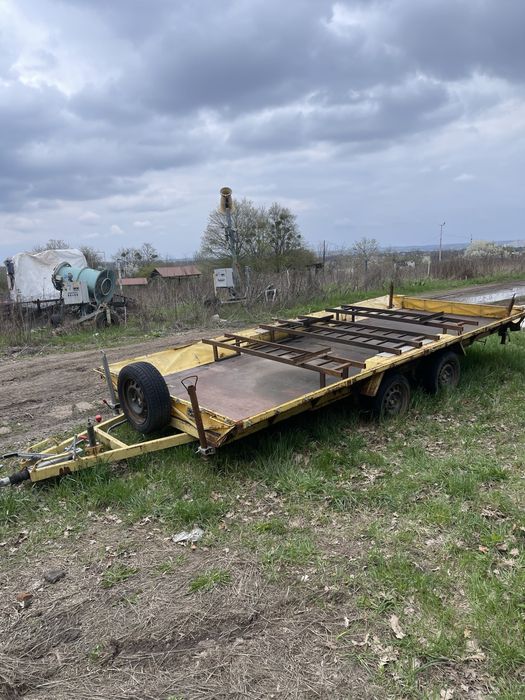 Прицеп лафет двухосный