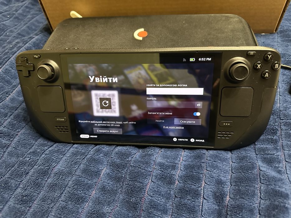 Steam deck oled 512 gb поіхала